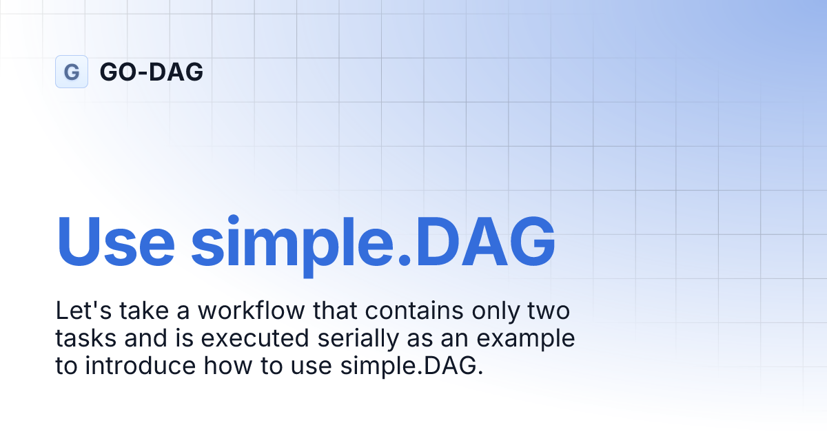 Use simple.DAG | GO-DAG